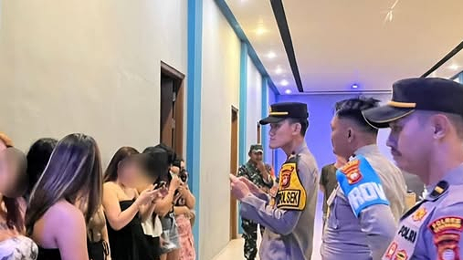 Polres Ketapang Sisir Tempa Hiburan Malam di Air Upas, Buru Pengunjung di Bawah Umur dan Pengguna Narkoba