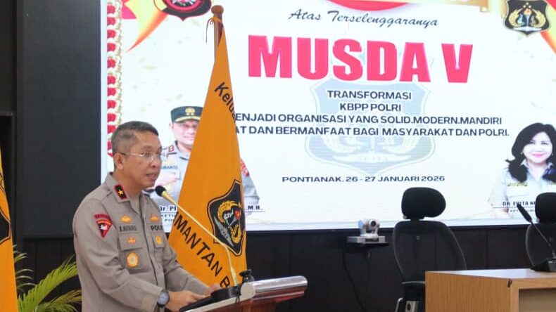 Buka Musda ke-V, Wakapolda Kalbar Minta KBPP Polri Jadi Organisasi Solid dan Modern