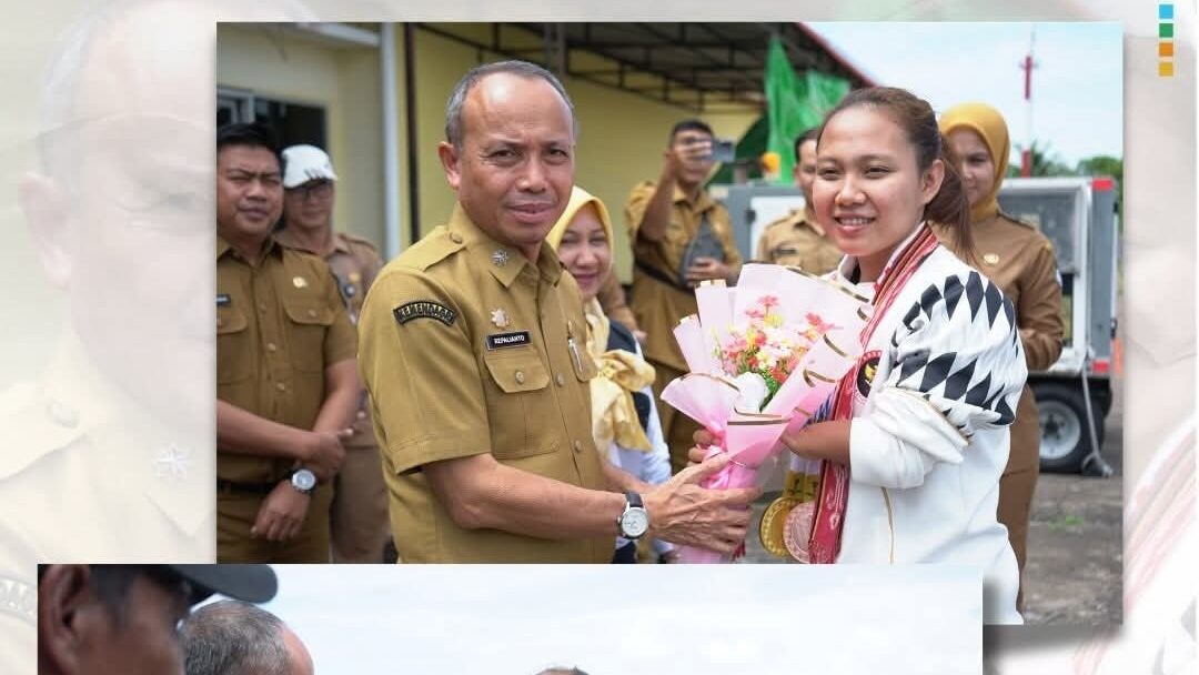 Raih Emas Paragames Thailand, Sekda Ketapang Sambut Kepulangan Cici Juliani