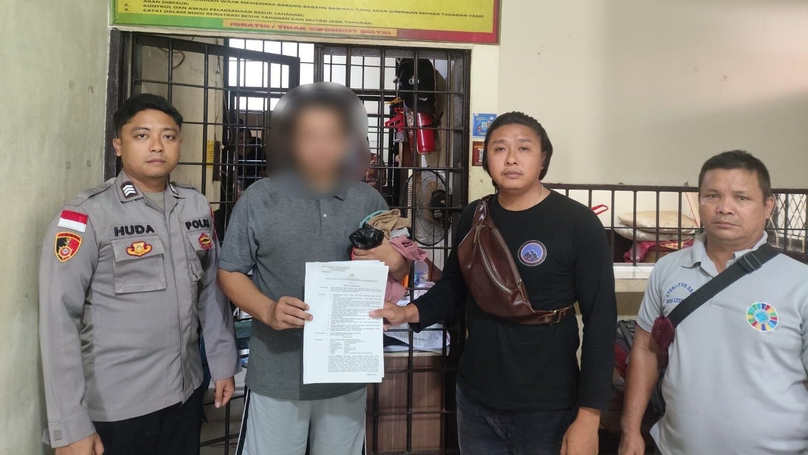 Polres Bengkayang Tahan Tersangka Kasus Persetubuhan Anak di Bawah Umur
