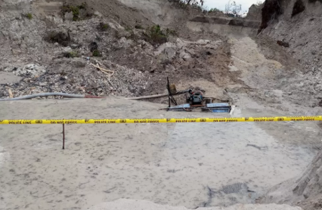 Penambang Timah Ilegal Tewas di DAS Baturusa Bangka
