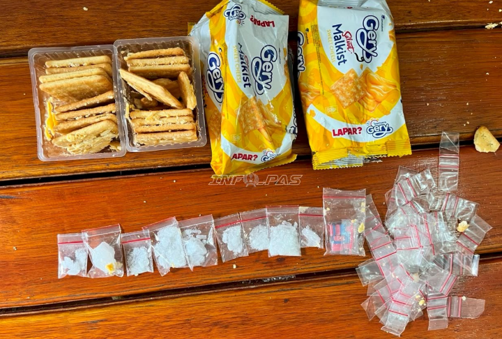 Sembunyikan Sabu dan Ekstasi dalam Wafer, Penyelundupan Narkoba di Lapas Sintang Digagalkan