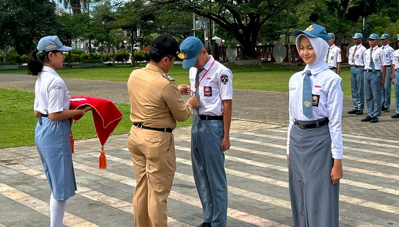 33 Pelajar Pilihan Ikuti Diklat Paskibraka Singkawang