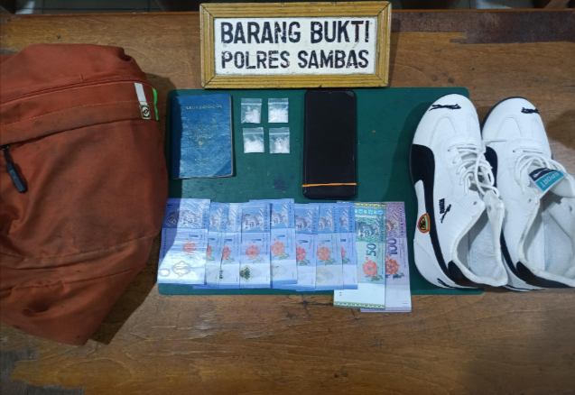 Siasat Kurir Sabu Sembunyikan Narkoba Asal Malaysia Lewat Jalan Tikus Perbatasan Sambas