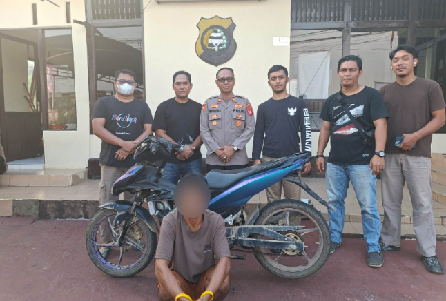 Bawa Kabur Motor Rekan Kerja Senilai Rp30 Juta, Pria 59 Tahun Diringkus Polisi di Sanggau