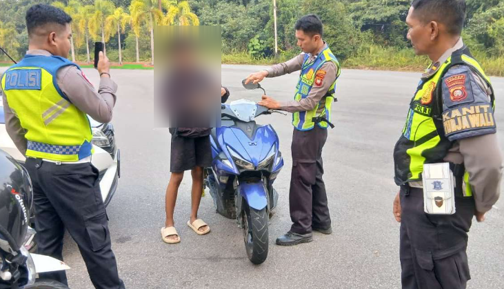 Sisir Sabang Merah dan Stadion, Polisi Gelar Patroli Balap Liar di Sanggau