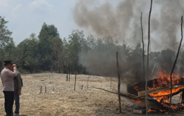 Jejak Aktivitas PETI Ditemukan di Kawasan Desa Perigi