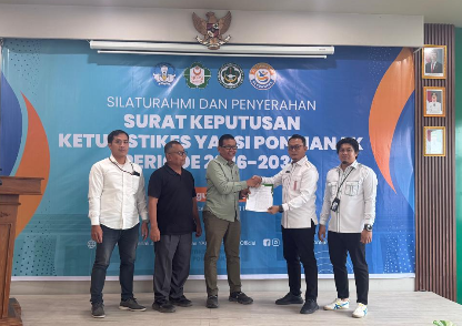 Uti Rusdian Hidayat Kembali Dipilih Jabat Ketua STIKes Yarsi Pontianak Periode 2026–2030