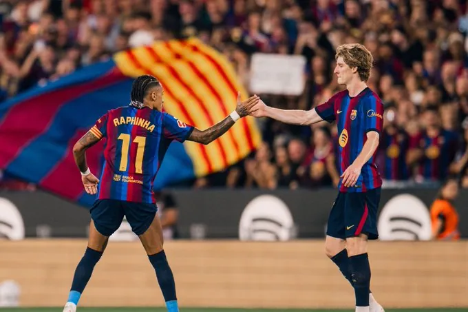 Barcelona Hajar Rayo Vallecano 5-2, Cules Pimpin Klasemen LaLiga
