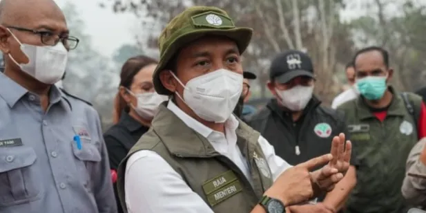 Menhut Minta Pendinginan Karhutla di Kalbar Dimasifkan Lagi
