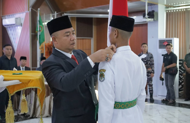 27 Paskibraka Ketapang 2026 Resmi Dikukuhkan Bupati Ketapang