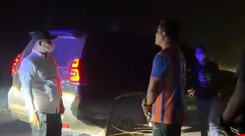 Turun Langsung ke Lokasi Karhutla, Bupati Ketapang Berikan Semangat dan Doa Ke Para Petugas Pemadam
