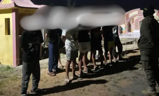 Antisipasi Kenakalan Remaja Satpol PP Sambas Sisir Kawasan Rawan Dan Minta Orang Tua Perketat Pengawasan