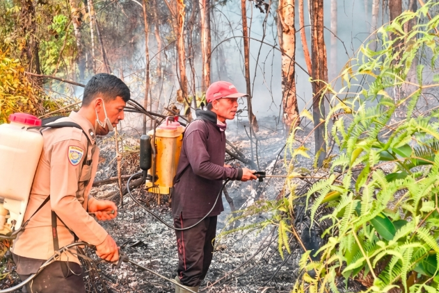 Usut Penyebab Maraknya Karhutla di Jangkang, Kepolisian Gelar Penyelidikan Unsur Pidana