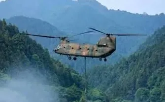 Helikopter Chinook Jepang Siap Bantu Padamkan Karhutla Kalbar