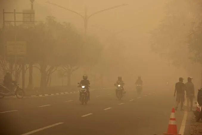 Polusi Udara Pontianak dan Palangka Raya Masih Masuk Taraf Berbahaya
