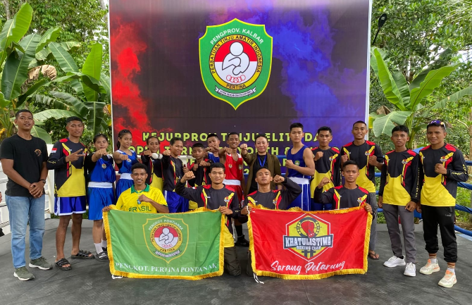 Pengalaman Mancanegara Jadi Modal 17 Petinju Pontianak Menuju Kejurnas 2026