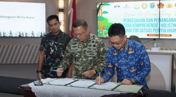 Mabes TNI dan Pemkot Pontianak Dorong Perubahan Pola Pengelolaan Lahan Warga