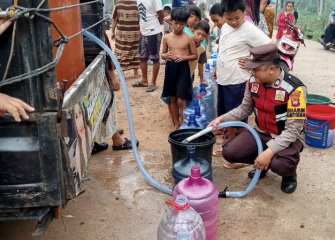 Sumber Air Mulai Terbatas, 180 KK di Pasir Panjang Mempawah Hadapi Kekeringan