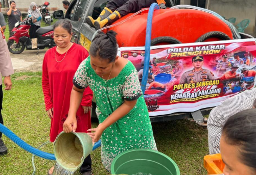 Kekeringan Melanda Tanjung Kapuas Sanggau, Puluhan Warga Kesulitan Memenuhi Kebutuhan Air Bersih
