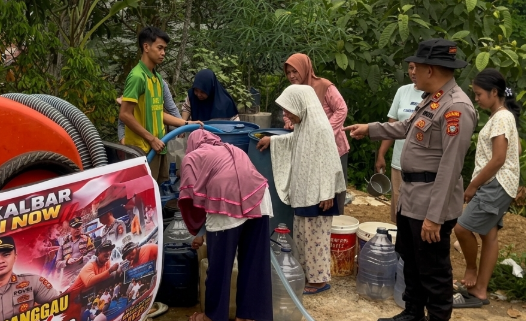 Kemarau Panjang Bikin Warga Sei Bongkok Sanggau Kesulitan Akses Air Bersih