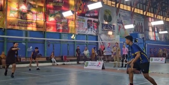 108 ASN Singkawang Ikuti Turnamen Badminton, 54 Tim Bertanding Sambut Hari Jadi Kota