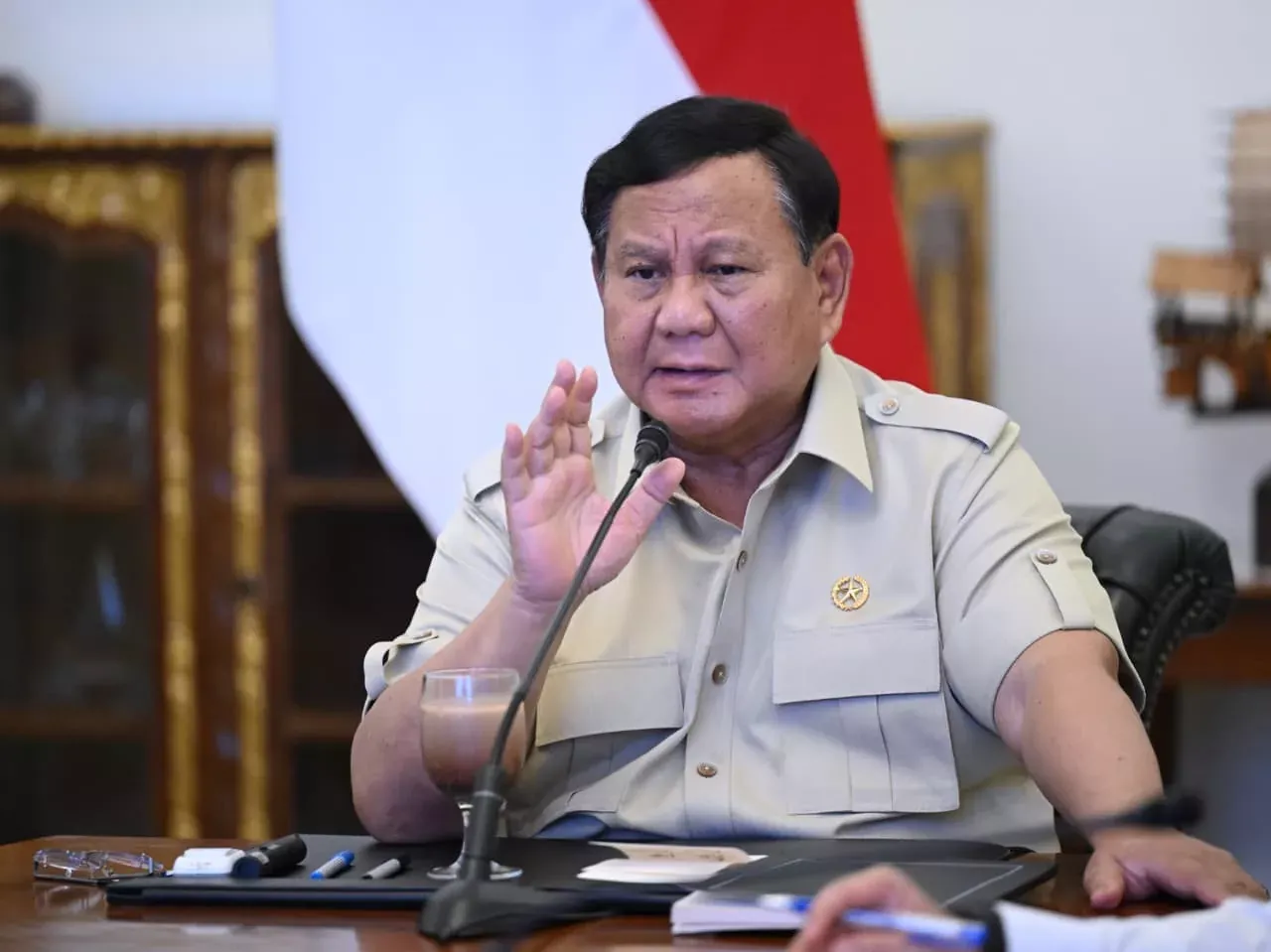 Prabowo Pantau Karhutla dari Istana, 209,78 Hektare di Kalimantan-Sumatera Masih Dipadamkan