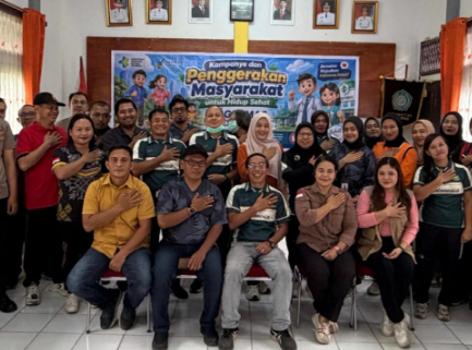 Kampanye PHBS di Entikong Jadi Ruang Kolaborasi untuk Perluas Informasi Kesehatan