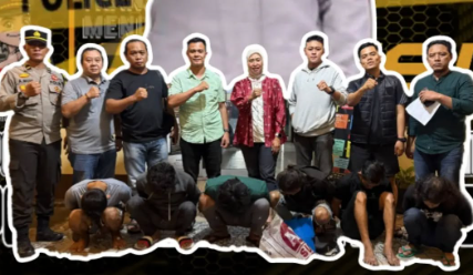 Lima Orang Diamankan Terkait Dugaan Pencurian Ruko Bekas Kebakaran di Pontianak, Kerugian Rp30 Juta