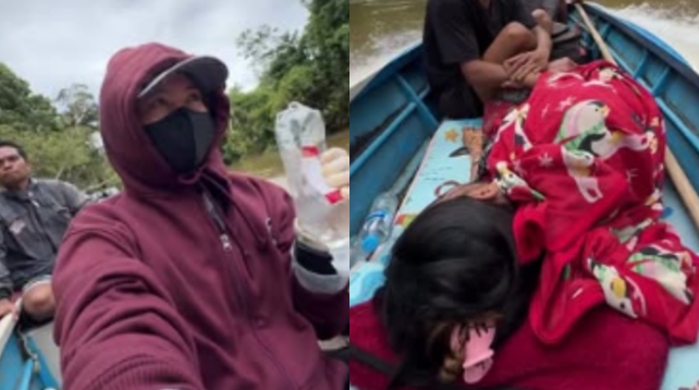Perjuangan di Pedalaman Ketapang, Bidan Dampingi Ibu Hendak Melahirkan Lewati Sungai