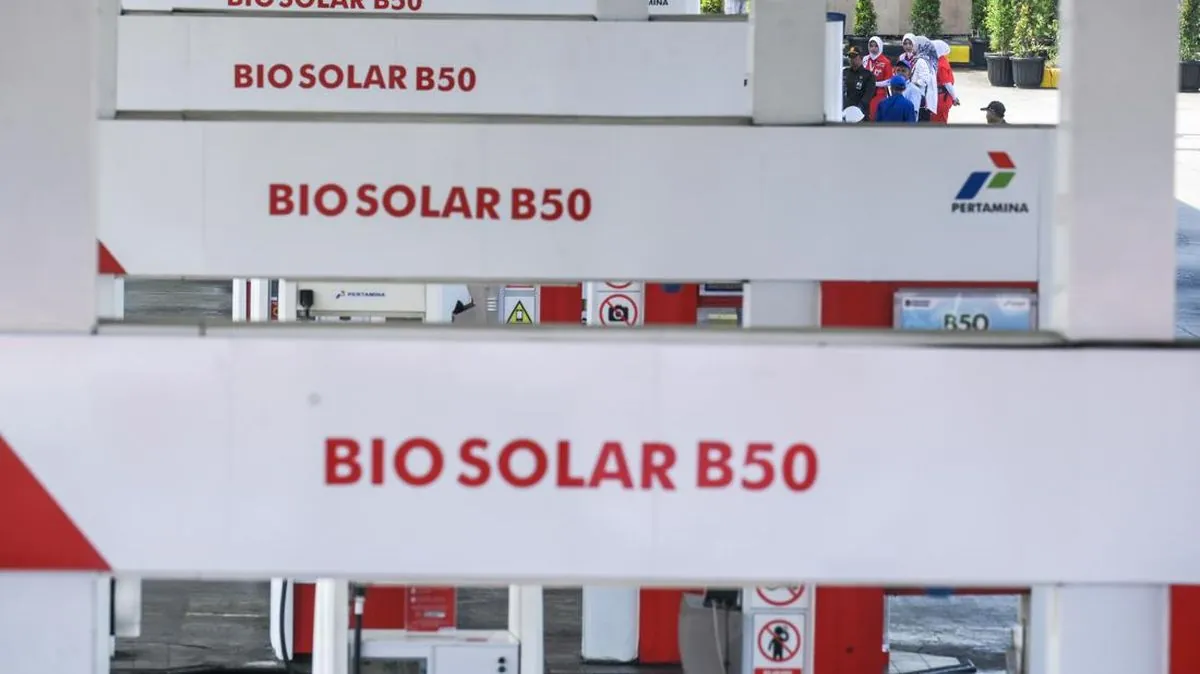 Pertamina Salurkan B50 di Seluruh Terminal BBM hingga SPBU