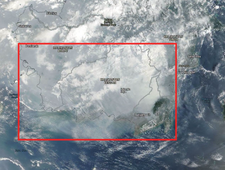 NASA Tangkap Kepulan Asap Karhutla di Kalimantan, Puluhan Ribu Titik Panas Terdeteksi di Indonesia