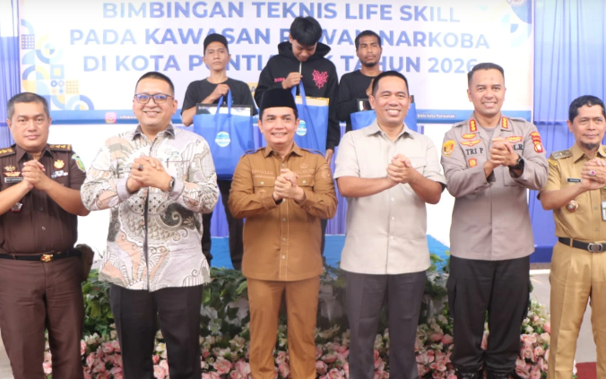 Kawasan Rawan Narkoba di Pontianak Disasar Pelatihan Life Skill untuk Cegah Peredaran