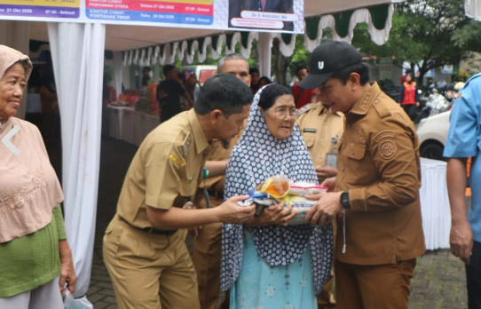 Pasar Murah Pontianak Diselenggarakan di Tiga Kecamatan untuk Tekan Kenaikan Harga Bahan Pokok